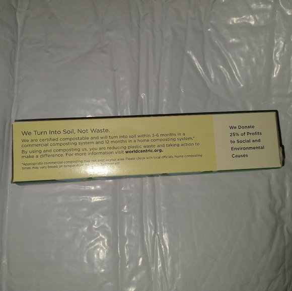 Bundle of 4 World Centric - Bags Compostable 33 Gal - 5 Ct - Picture 6 of 9